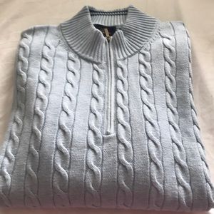 Men’s XL Baby Blue Brooks Brothers Sweater